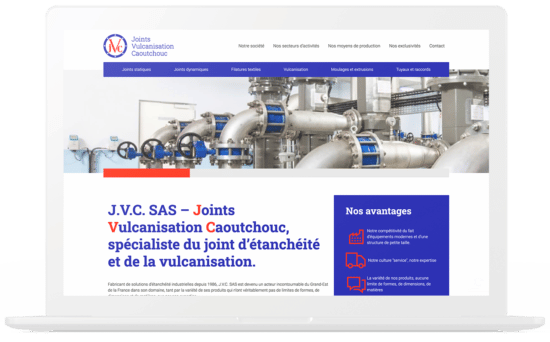 Creation site internet J.V.C. SAS