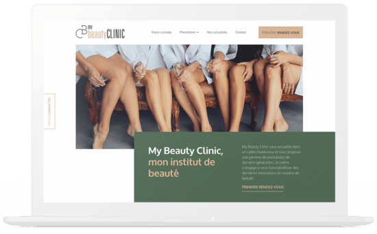 Beauty Clinic création site internet